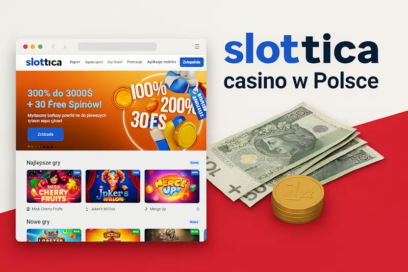 Slottica casino w Polsce recenzja bonusy i szybkie płatności dla graczy