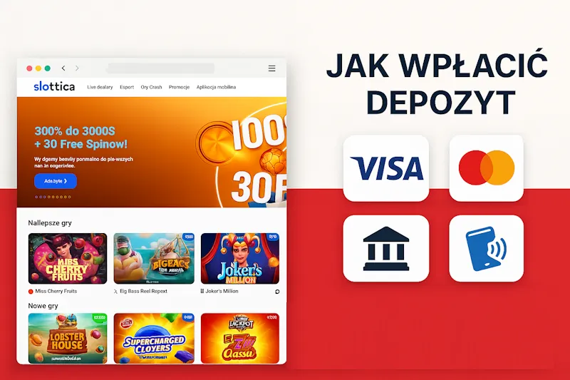 Casino slottica — limity depozytu i wypłat